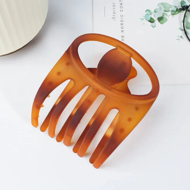 Large Hair Clamp Hair Clip Seamless Plastic Duckbill Claw for Women Girls Simple Hairpins Hair Accessories