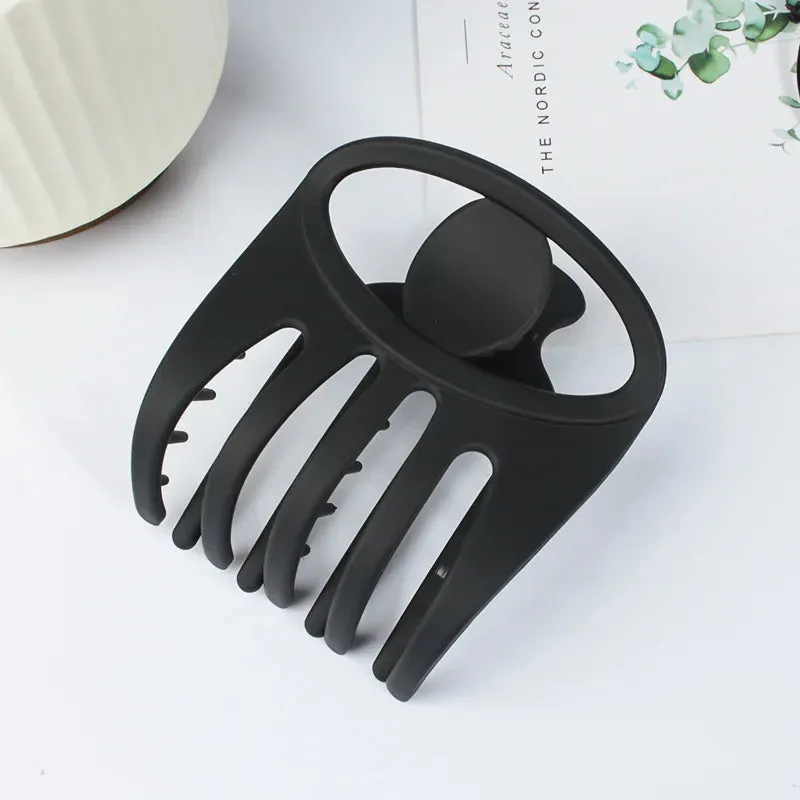 Large Hair Clamp Hair Clip Seamless Plastic Duckbill Claw for Women Girls Simple Hairpins Hair Accessories