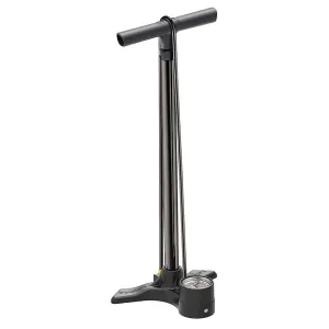 Lezyne Macro Floor Drive DV 2.5" Floor Pump Dual Valve Head 220psi Black