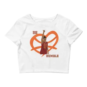Love and Basketball -"Be Humble" crop top