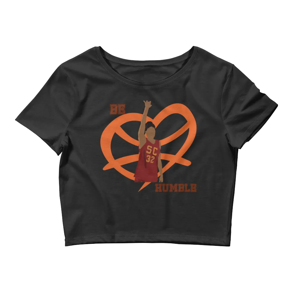 Love and Basketball -"Be Humble" crop top
