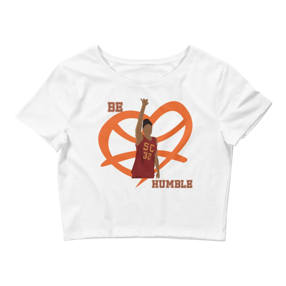 Love and Basketball -"Be Humble" crop top