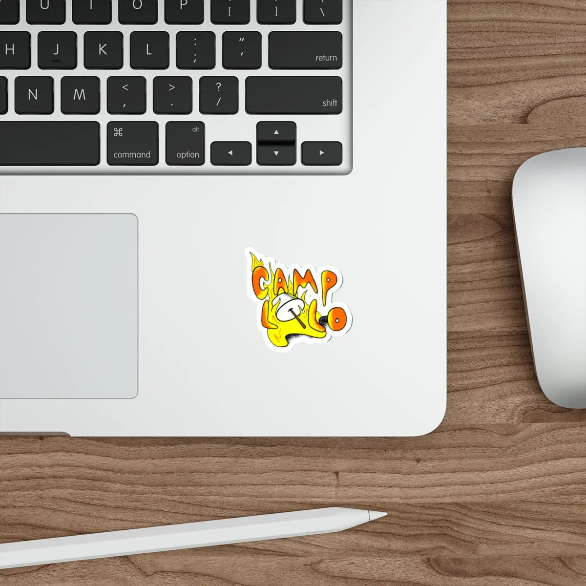 Marshmallow Die-Cut Sticker