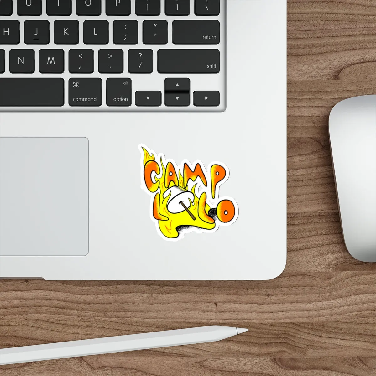 Marshmallow Die-Cut Sticker