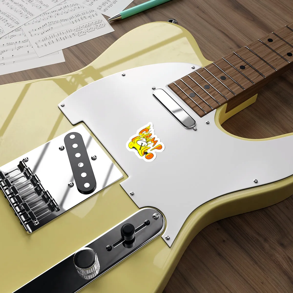 Marshmallow Die-Cut Sticker