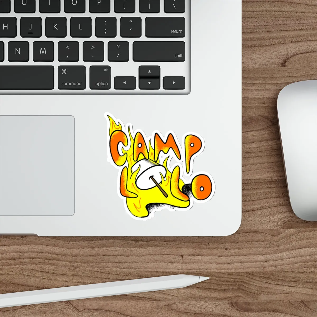 Marshmallow Die-Cut Sticker