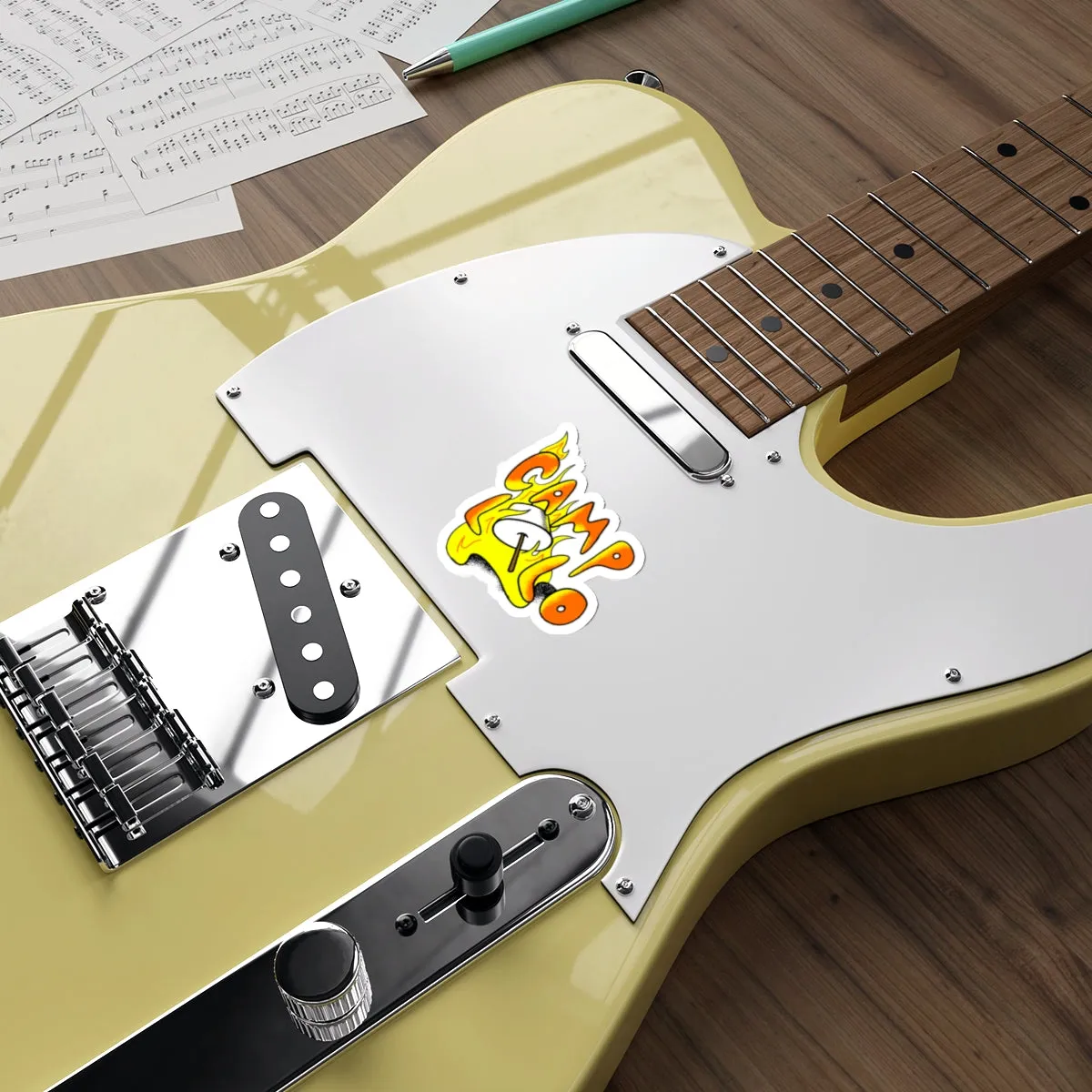 Marshmallow Die-Cut Sticker