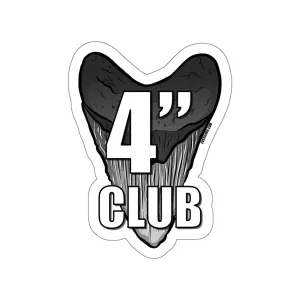 Megalodon 4 Inch Club Sticker