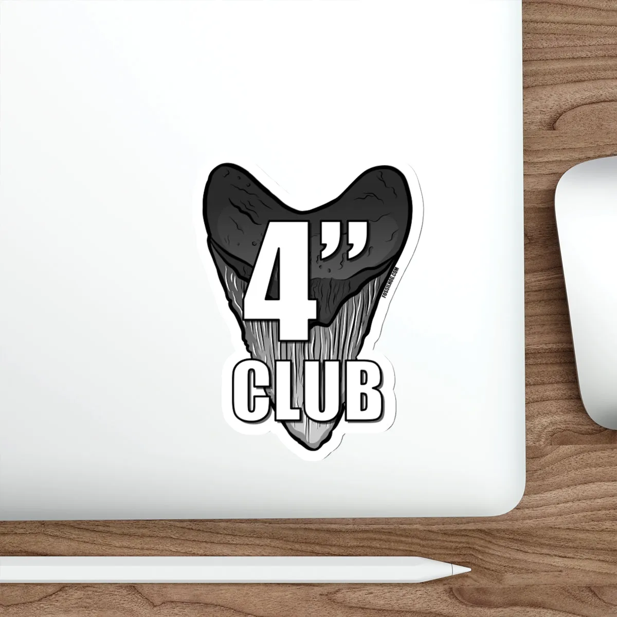 Megalodon 4 Inch Club Sticker