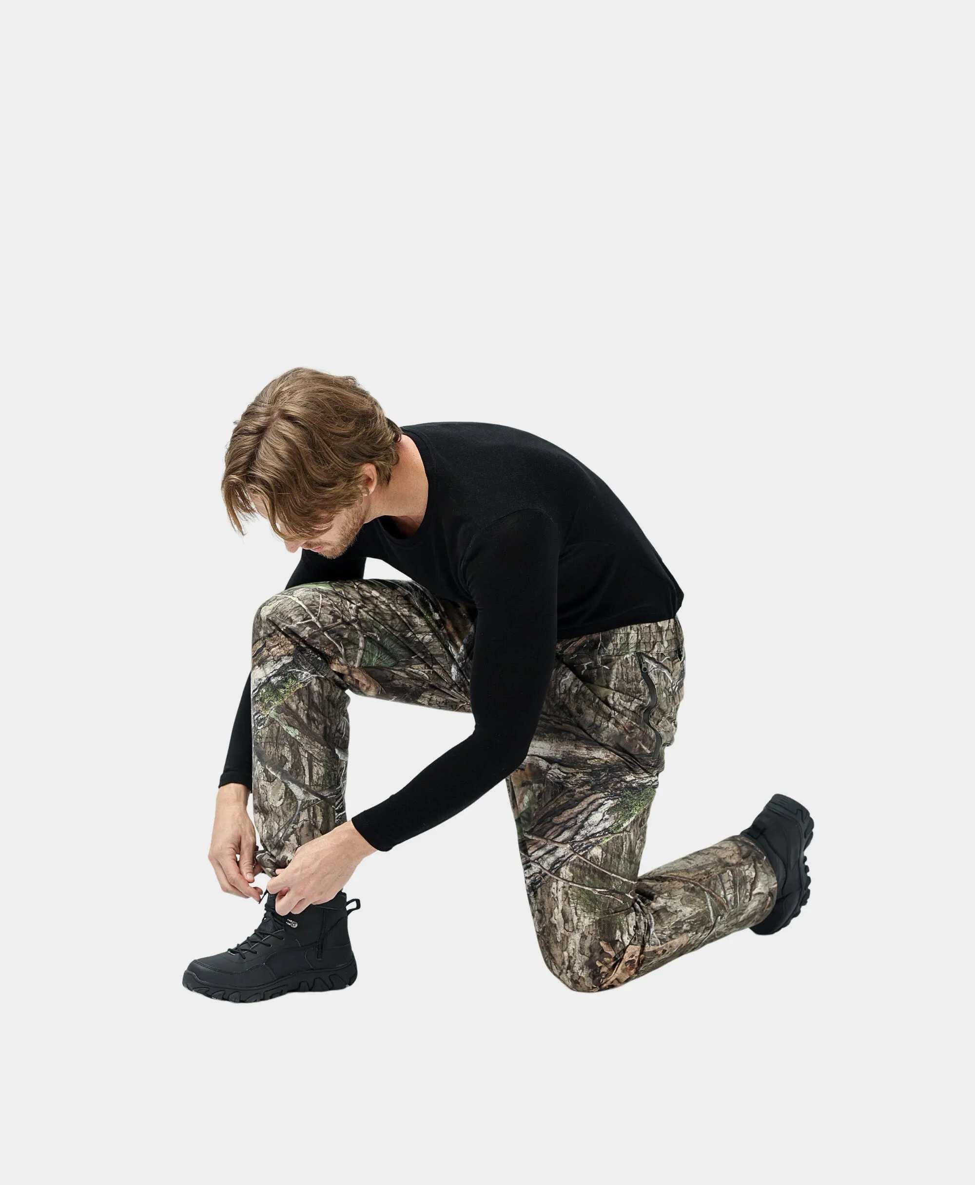 Men's Heated Hunting Pants - Camouflage, Mossy Oak® Country DNA