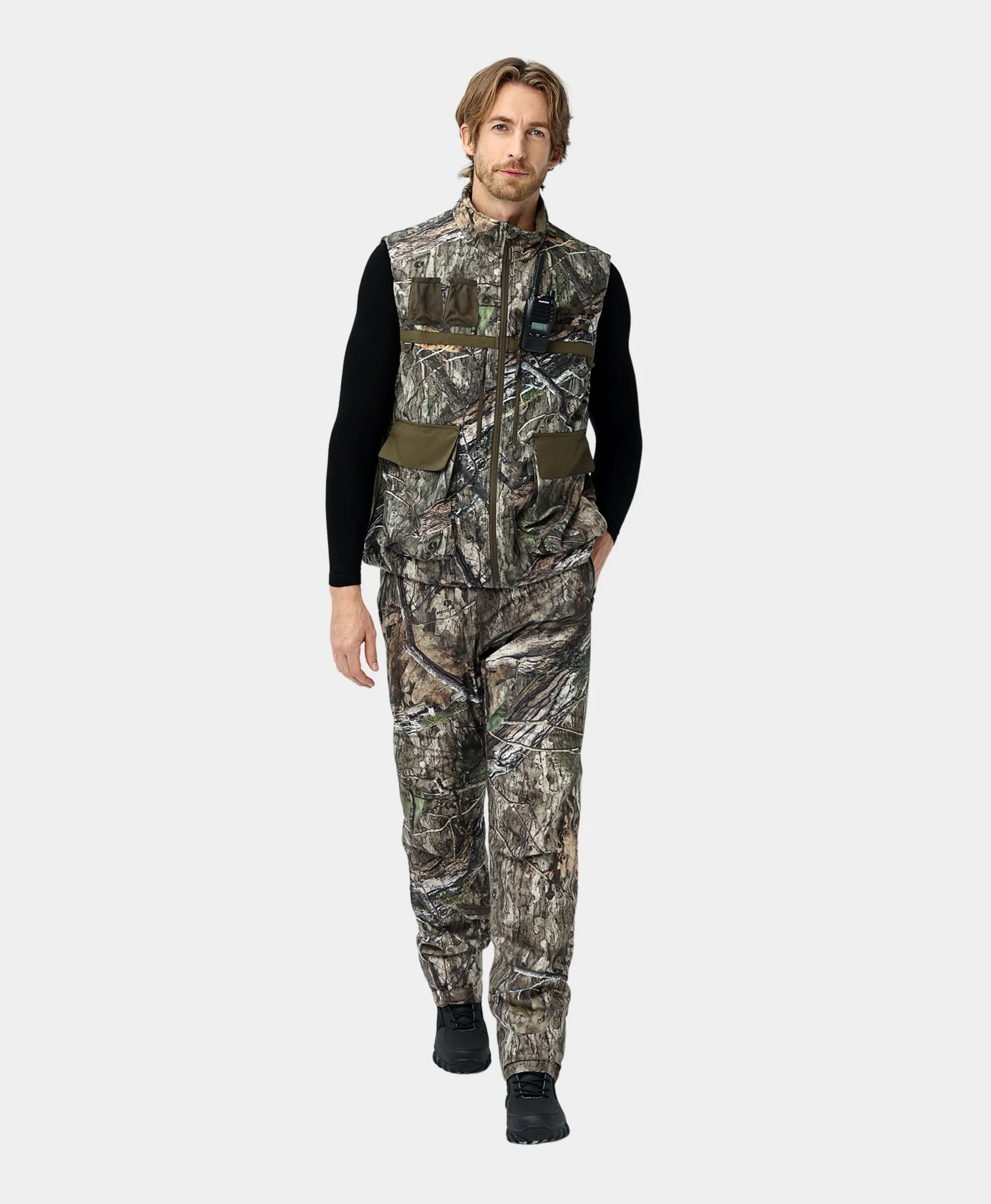 Men's Heated Hunting Pants - Camouflage, Mossy Oak® Country DNA
