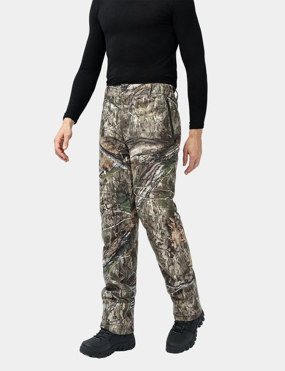 Men's Heated Hunting Pants - Camouflage, Mossy Oak® Country DNA