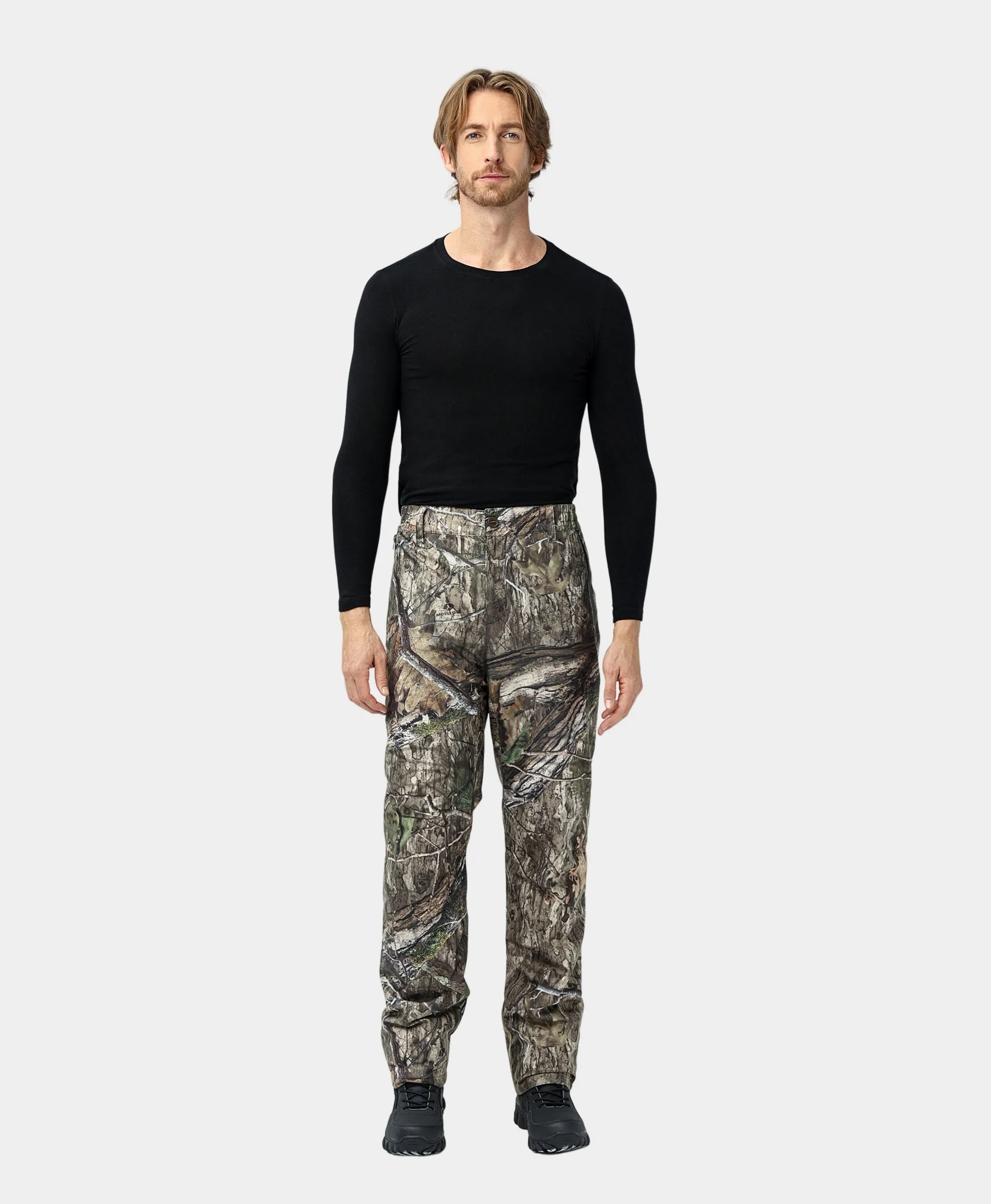 Men's Heated Hunting Pants - Camouflage, Mossy Oak® Country DNA