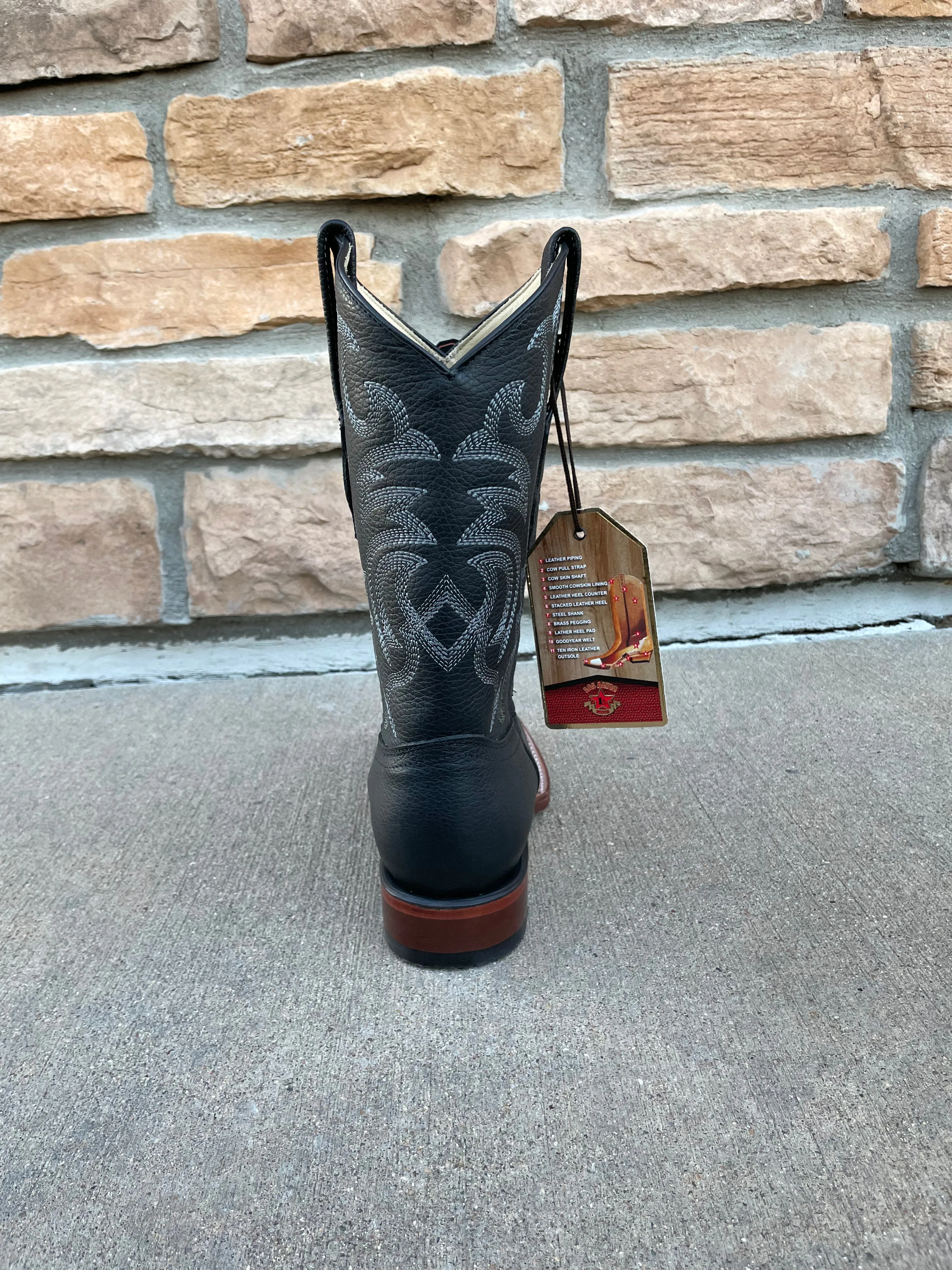 Men's Los Altos Grisly Wide Square Toe Boots