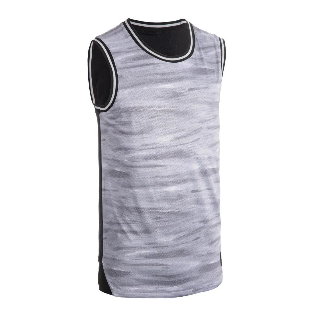 Men's Reversible Sleeveless Basketball Jersey T500R