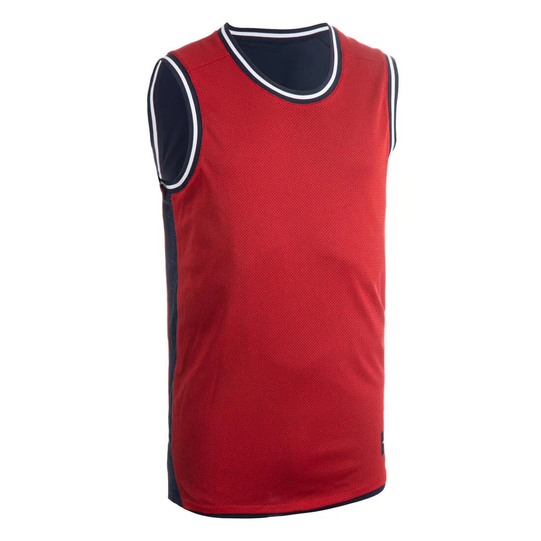 Men's Reversible Sleeveless Basketball Jersey T500R