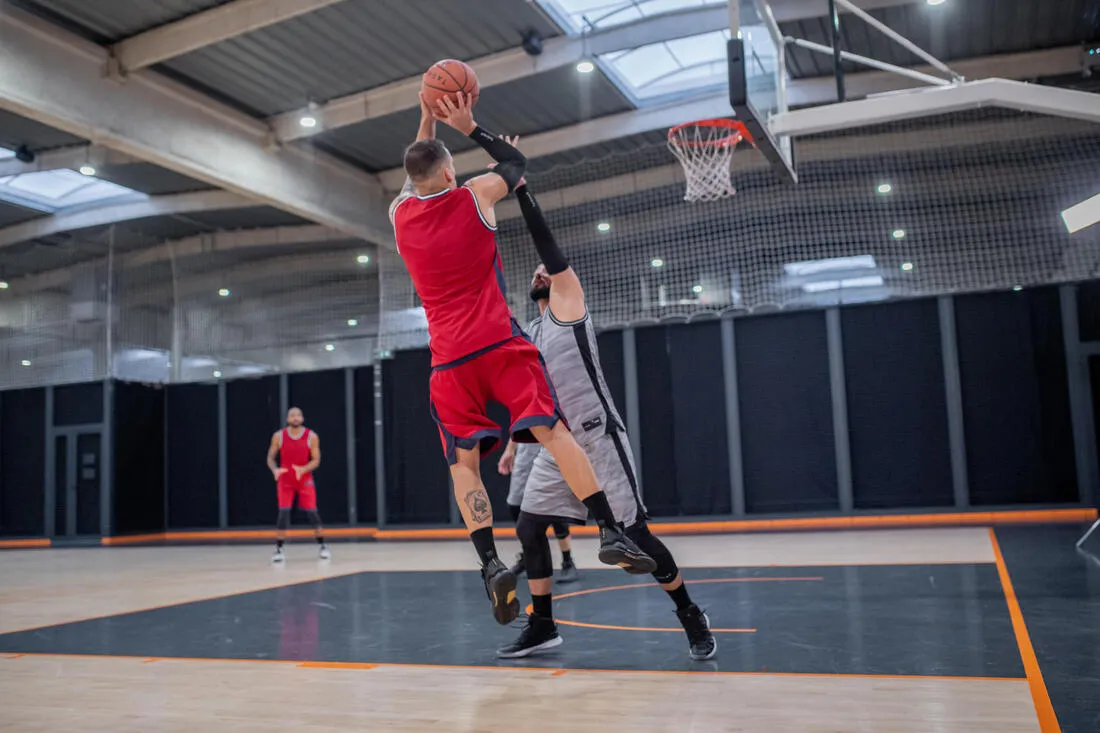 Men's Reversible Sleeveless Basketball Jersey T500R