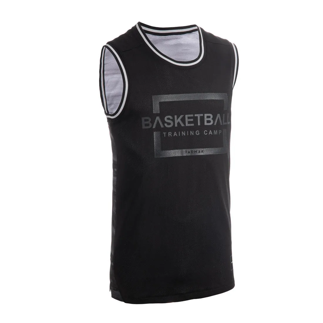 Men's Reversible Sleeveless Basketball Jersey T500R