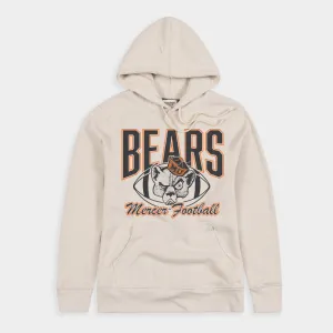 Mercer Bears Retro Football Hoodie