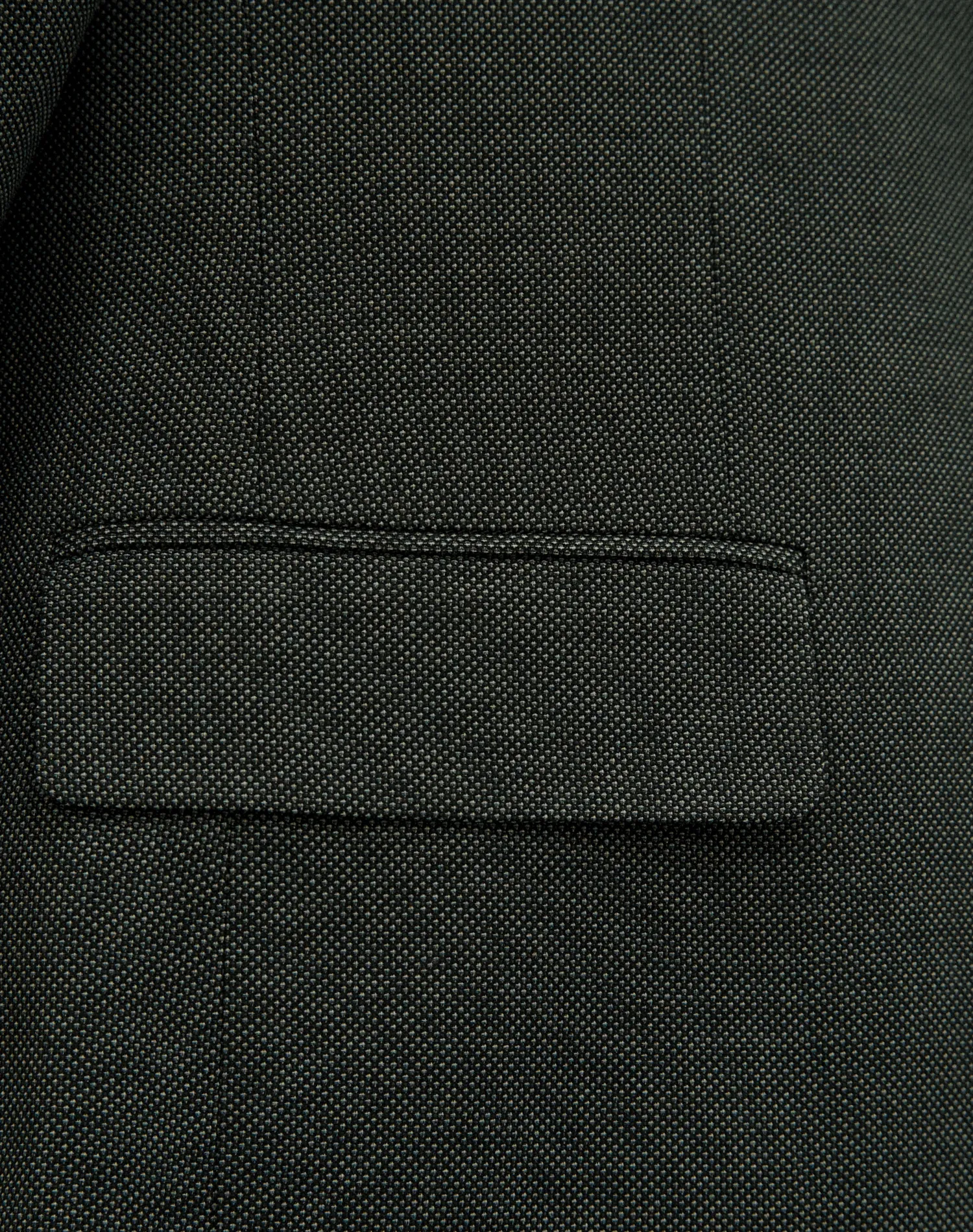 Michael Adams Textured Modern Fit Vested Suit - Charcoal 3220