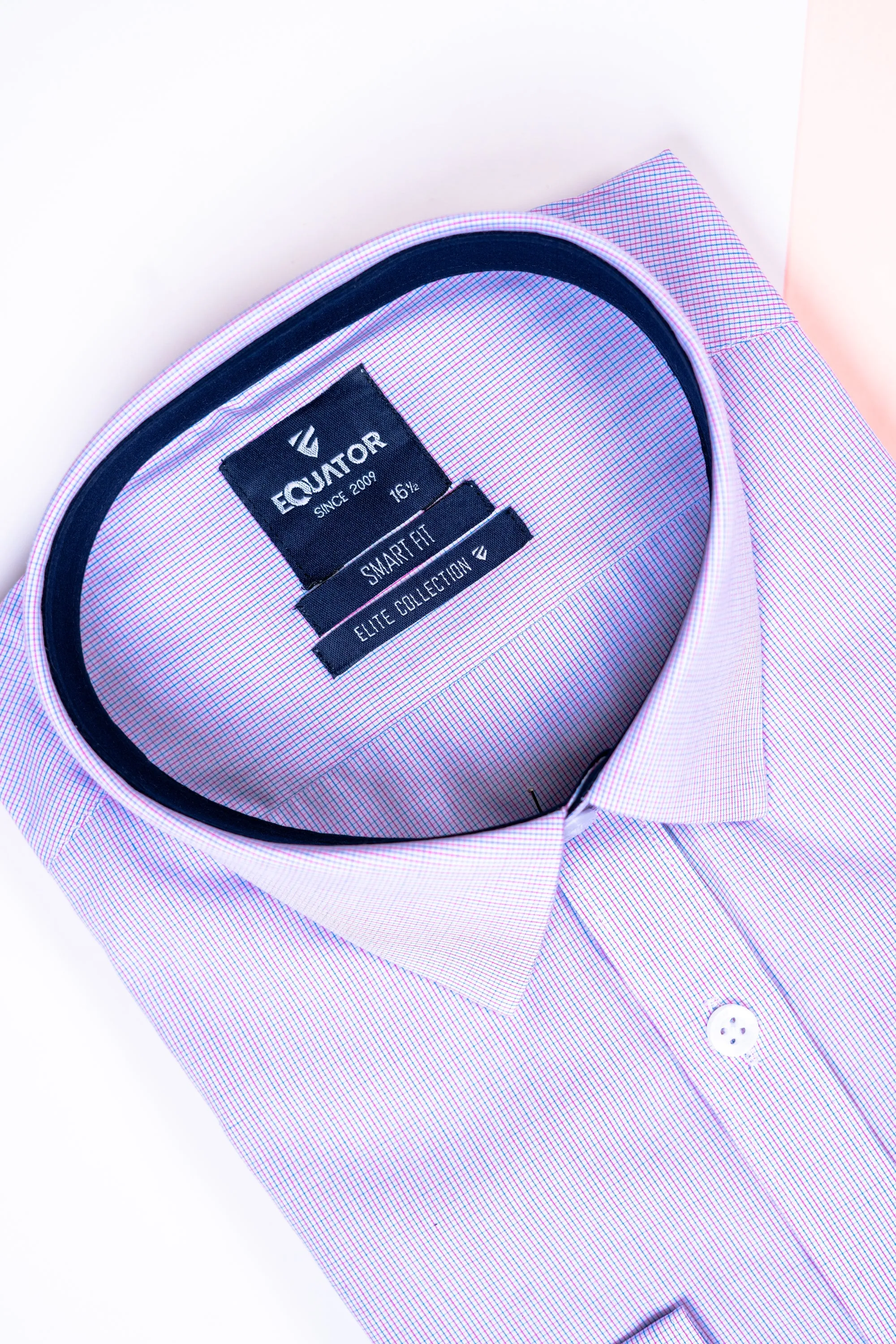Microcheck Formal Shirt