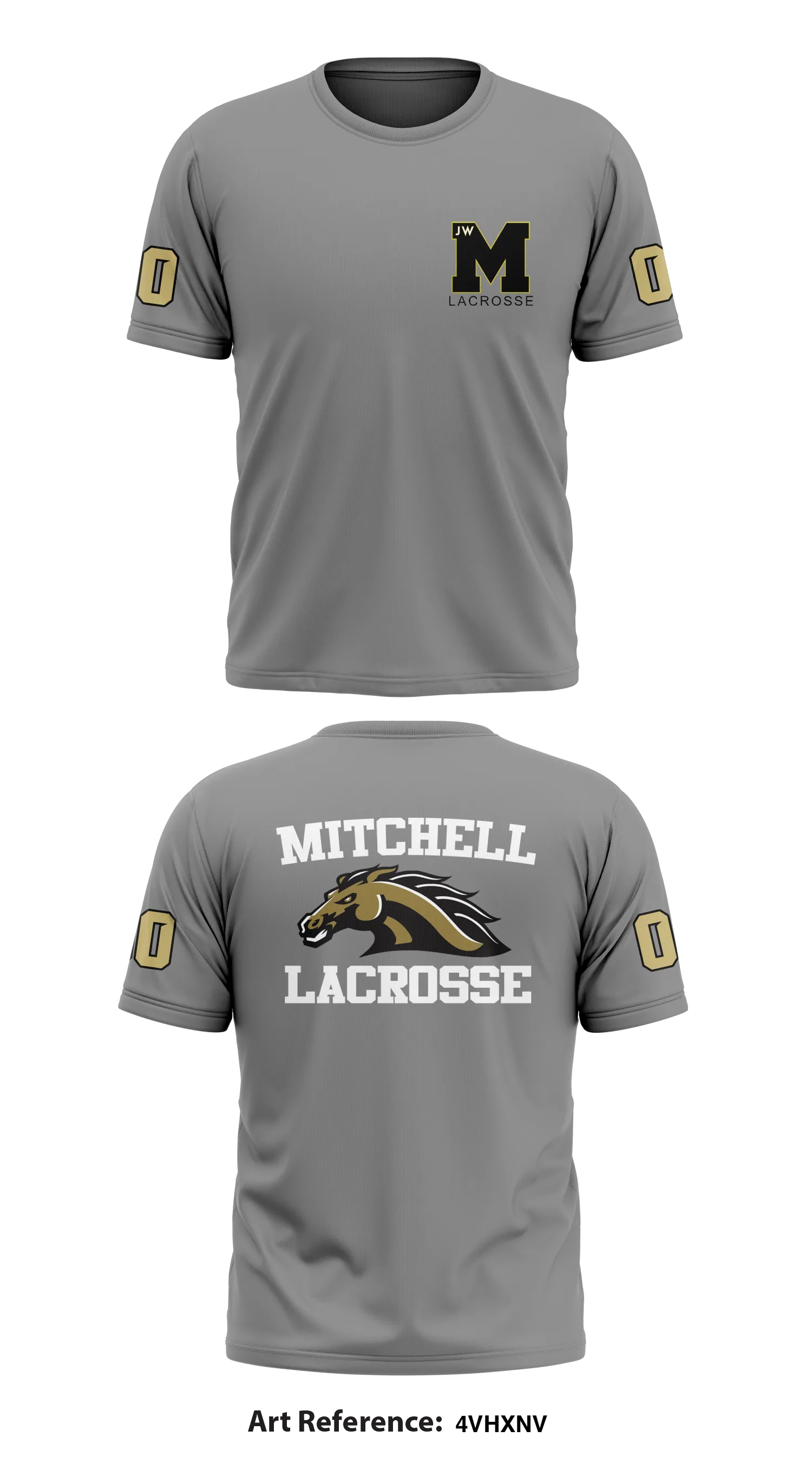 Mitchell Lacrosse Store 1 Core Men's SS Performance Tee - 4VhXnV