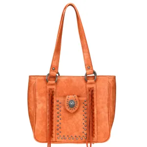 MW918G-8317 Montana West Concho Collection Concealed Carry Tote Bag