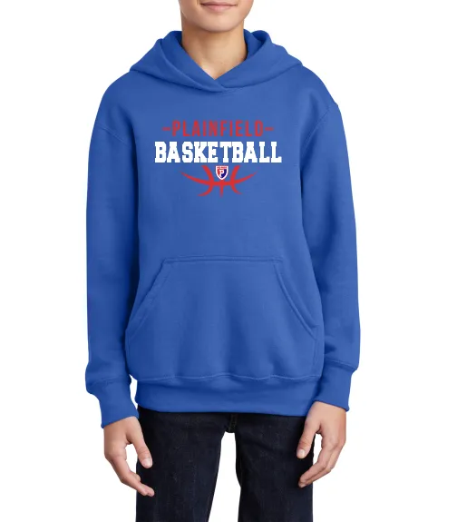 MY Plainfield Basketball- YOUTH PLAINFIELD BASKETBALL HOODIE