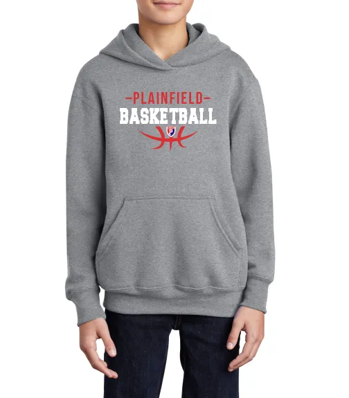 MY Plainfield Basketball- YOUTH PLAINFIELD BASKETBALL HOODIE