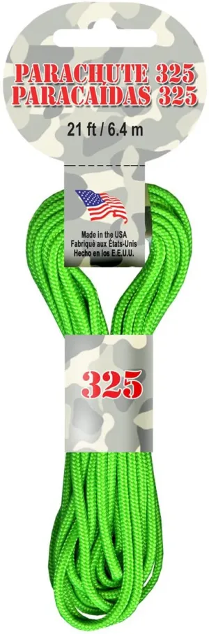 Neon Green Paracord - Parachute Cord - 325 Paracord - 2mm