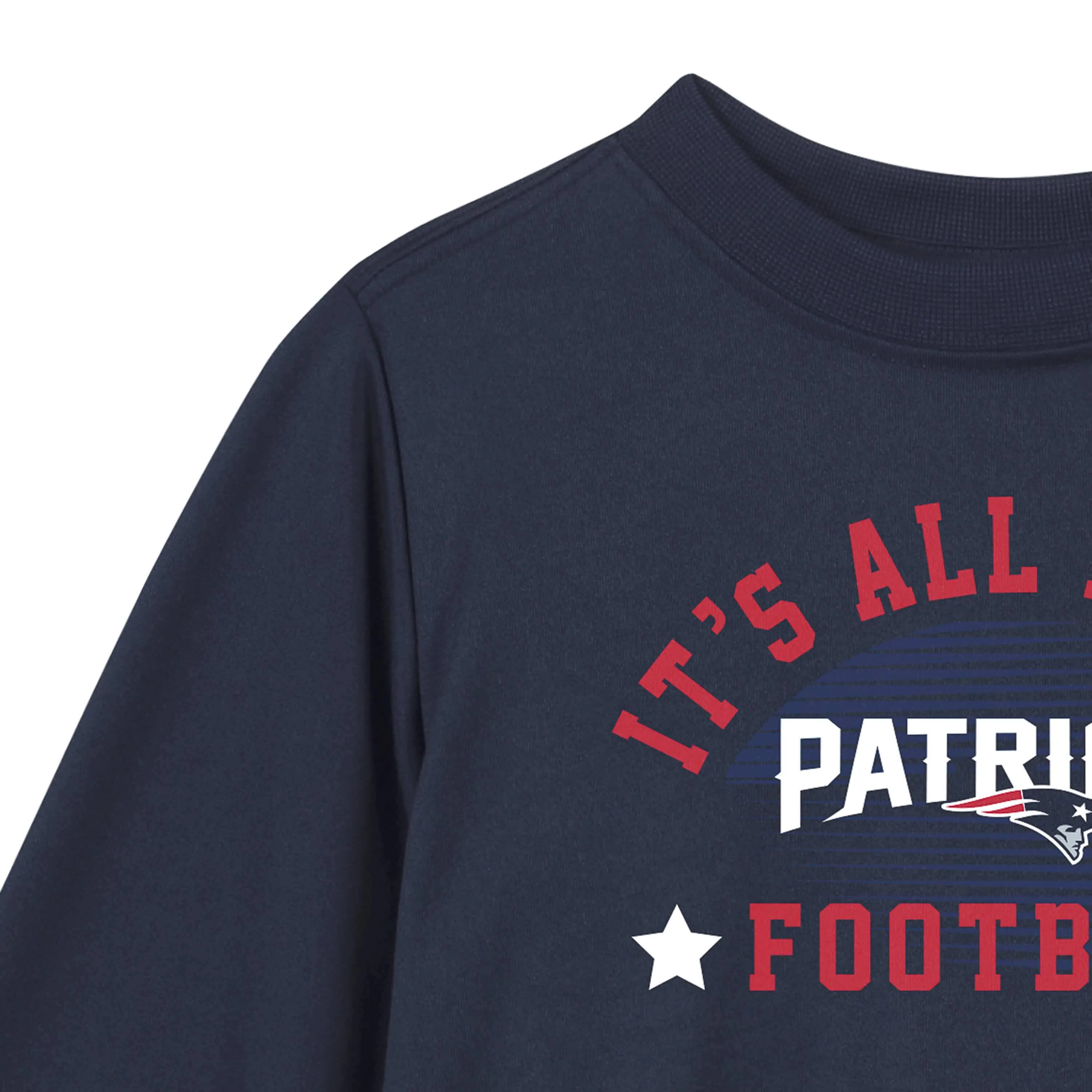 New England Patriots Baby & Toddler Boys Long Sleeve Tee Shirt