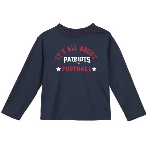 New England Patriots Baby & Toddler Boys Long Sleeve Tee Shirt