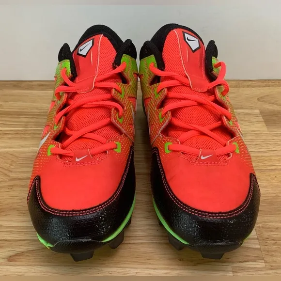 NEW Nike 6 Youth Kids Orange Green Soccer Cleats