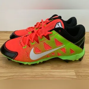 NEW Nike 6 Youth Kids Orange Green Soccer Cleats