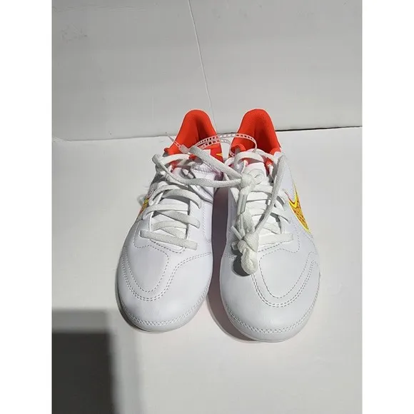 New Nike Tiempo Legend 9 Club White Kids Soccer Futbol Cleats Size 5Y 5.5Y 6Y