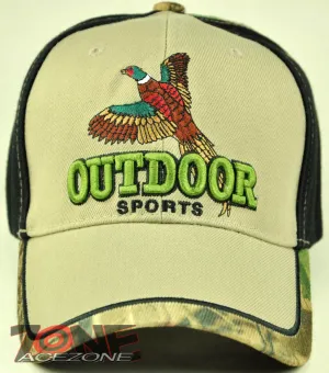 NEW! PHEASANT OUTDOOR HUNTING HUNTER CAP HAT N1 TAN