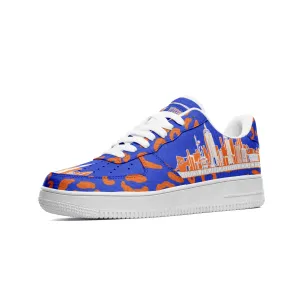 New York Knicks Color Way Low Top Force Leather Sneakers