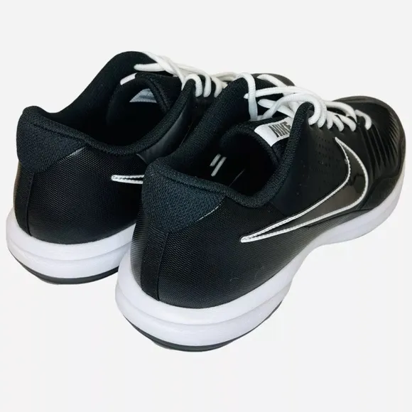 Nike Alpha Huarache 3 Varsity Low Cleats Spikes Black CT0829-003 Men’s Size 14