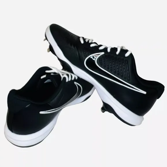 Nike Alpha Huarache 3 Varsity Low Cleats Spikes Black CT0829-003 Men’s Size 14