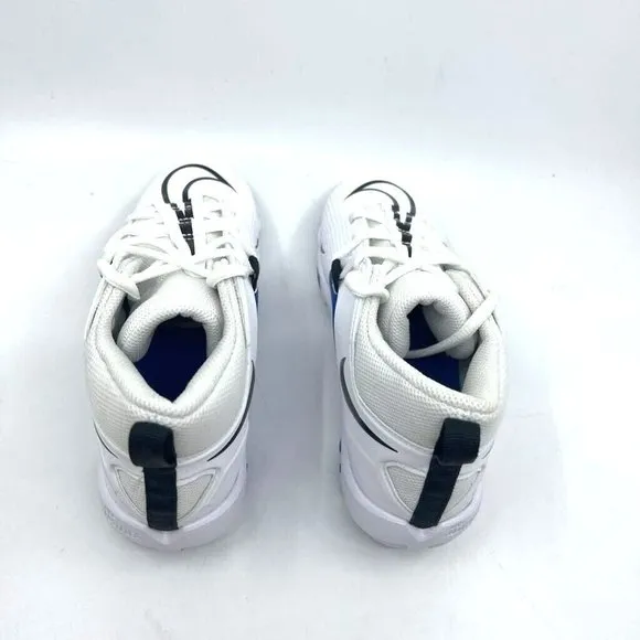 Nike Boys Alpha Menace 3 Shark Sneaker Athletic White Football Cleats 3.5 New
