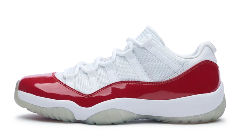 Nike Jordan 11 Retro Low Cherry 2016 (528895-102) Men's Size 8-10