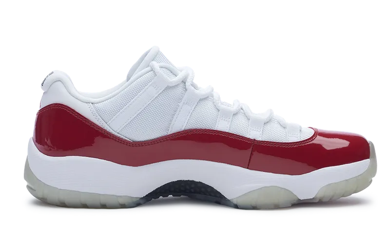 Nike Jordan 11 Retro Low Cherry 2016 (528895-102) Men's Size 8-10
