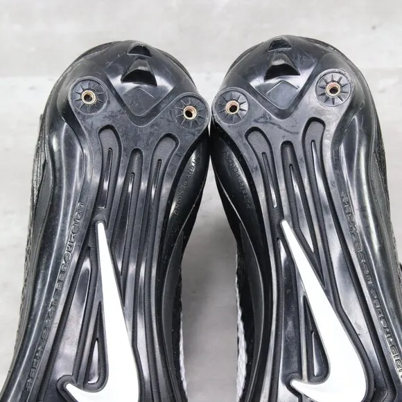 Nike Mens Lunarbeast Sz‎ 13 Black Snake Skin High Top Football Cleats 847725-011