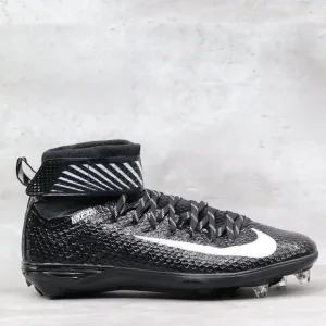 Nike Mens Lunarbeast Sz‎ 13 Black Snake Skin High Top Football Cleats 847725-011