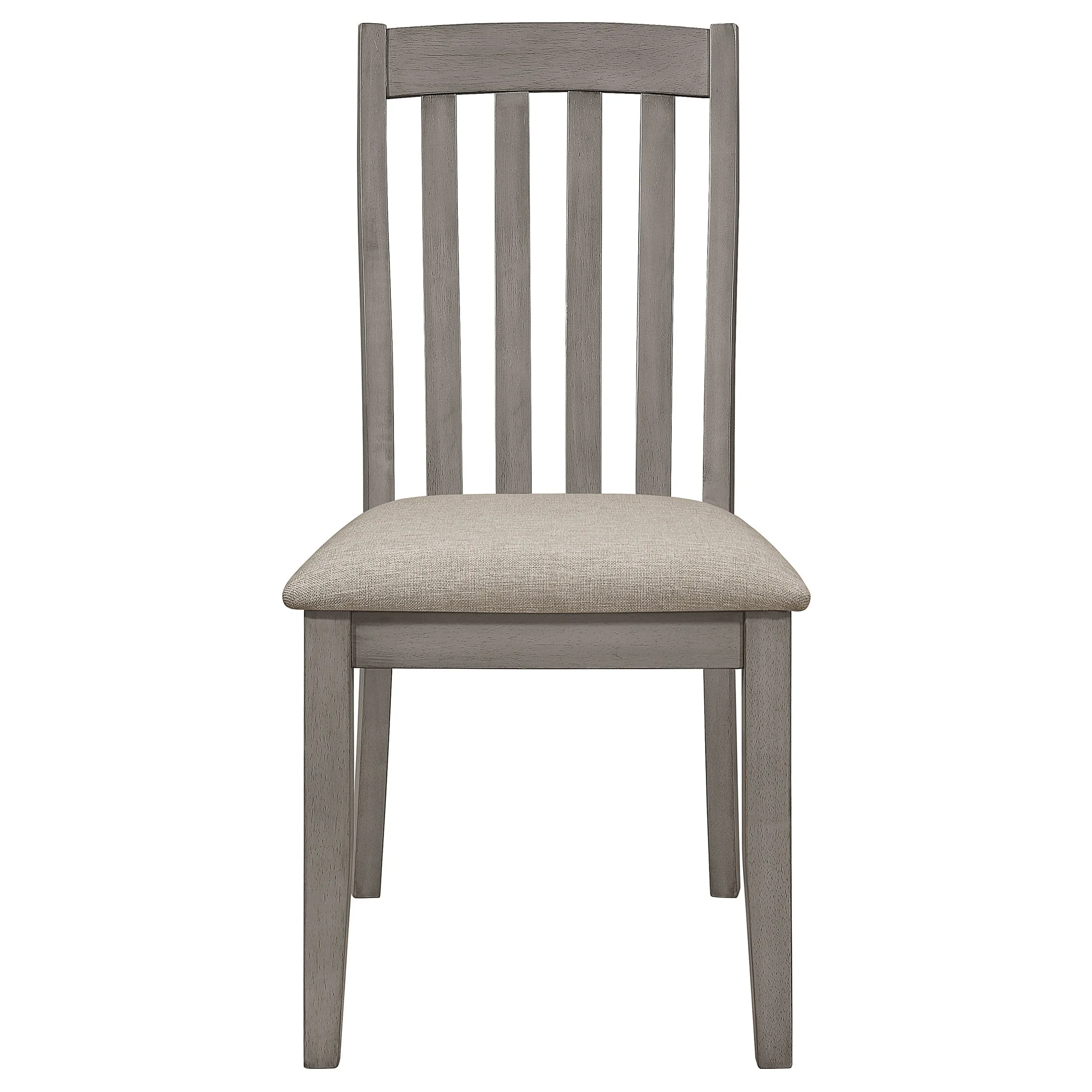 Nogales Wood Dining Side Chair Coastal Grey (Set of 2)