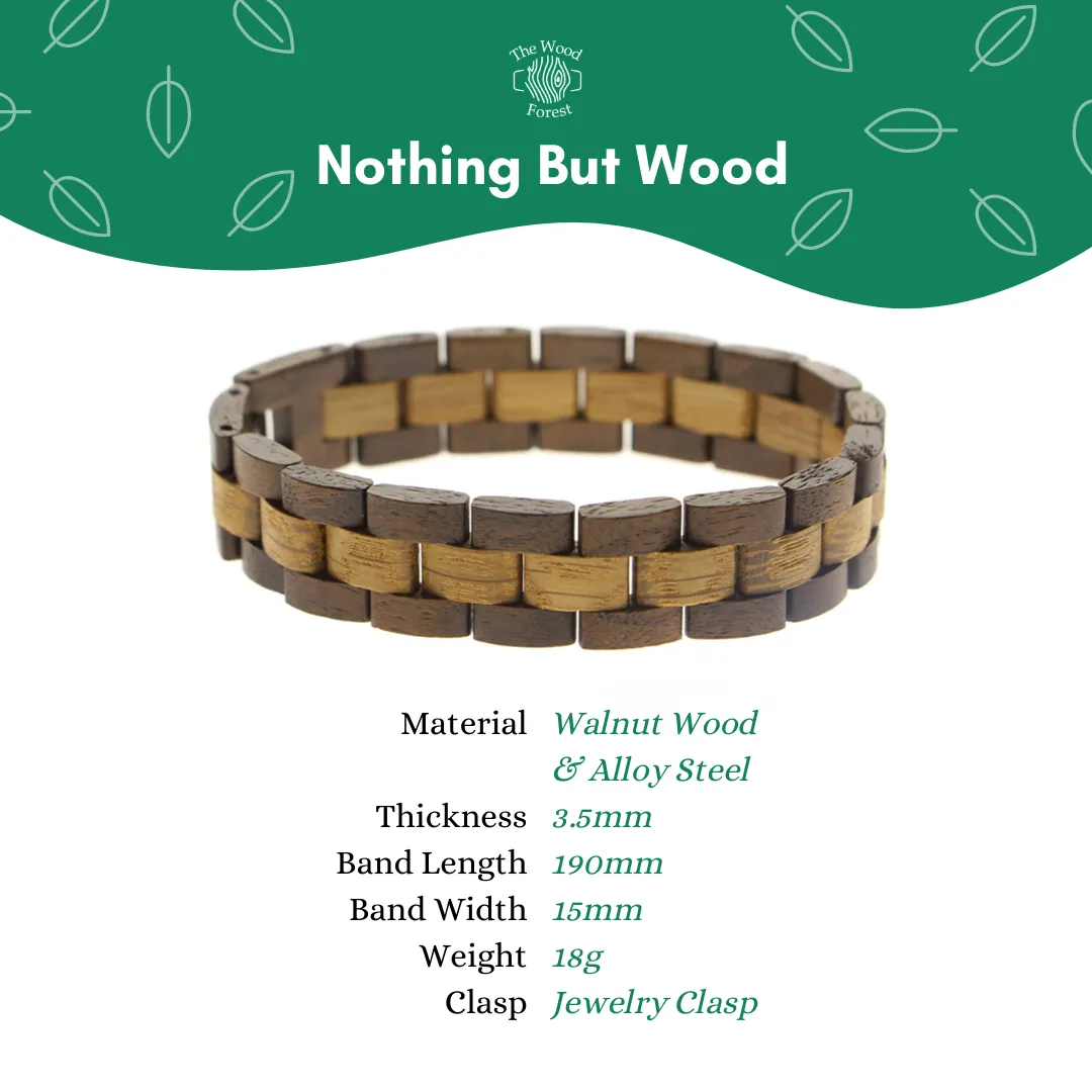 Nothing But Wood Bracelet