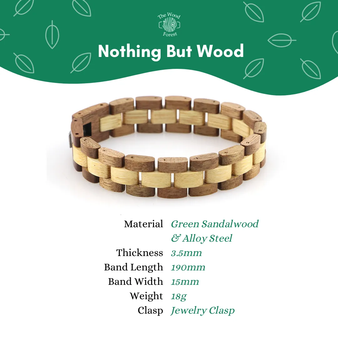 Nothing But Wood Bracelet