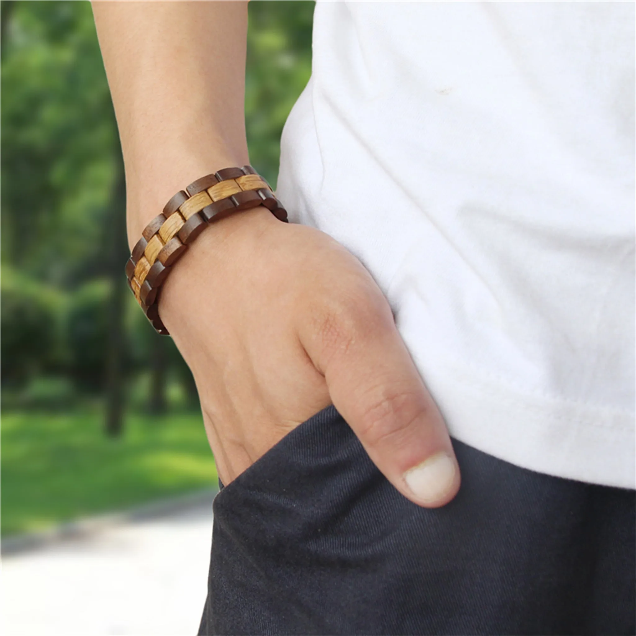 Nothing But Wood Bracelet