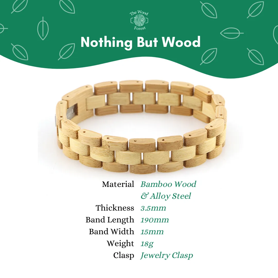 Nothing But Wood Bracelet