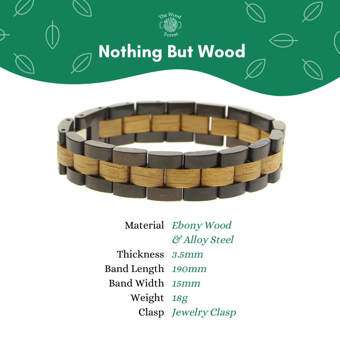 Nothing But Wood Bracelet